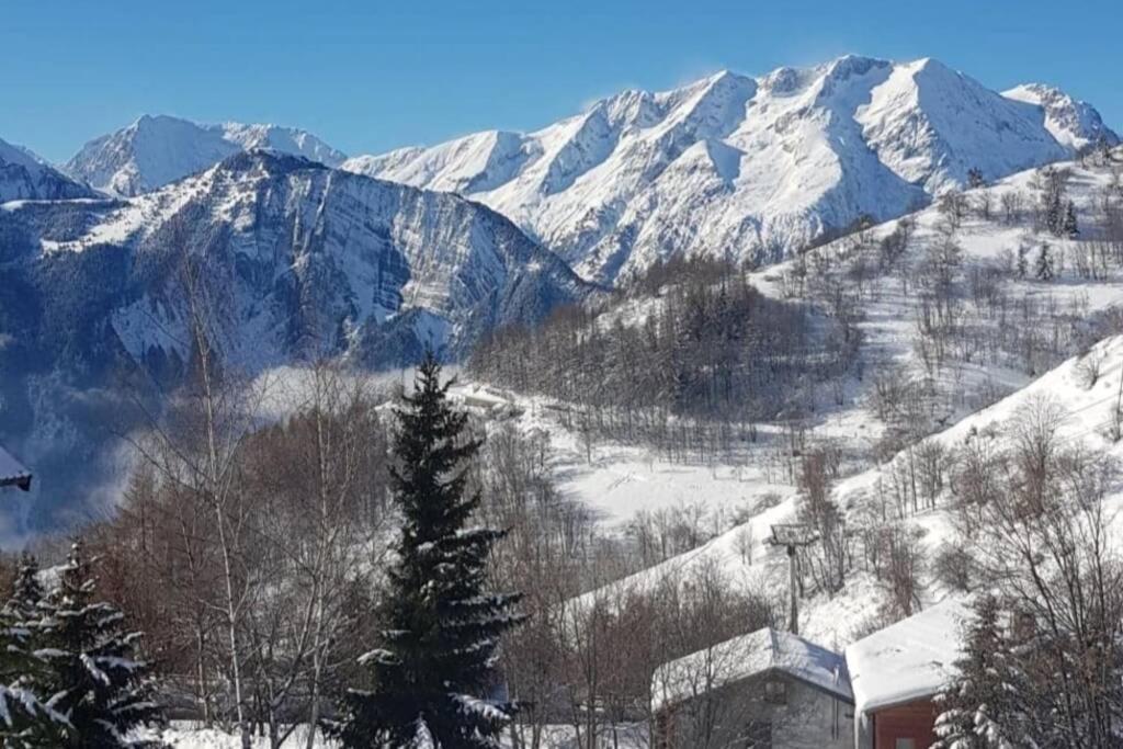 Studio Uissan Pour 5 Personnes A Cote Des Pistes Huez Экстерьер фото
